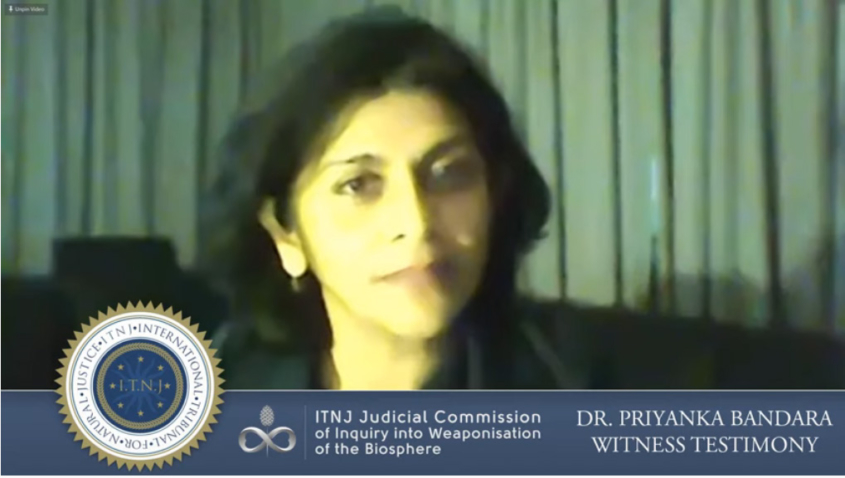 Priyanka Bandara Testifies on the Dangers of Electomagnetic Radiation